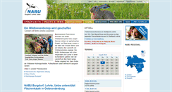 Desktop Screenshot of nabu-burgdorf-uetze.de